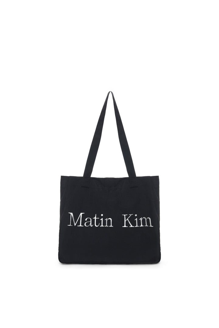Matin Kim Fabric Big Ecobag — Black