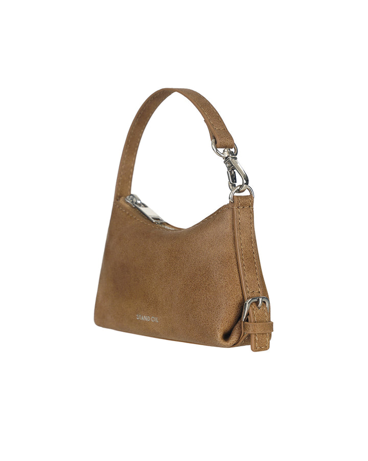 Stand Oil Mushy Pods Keyring — Camel
