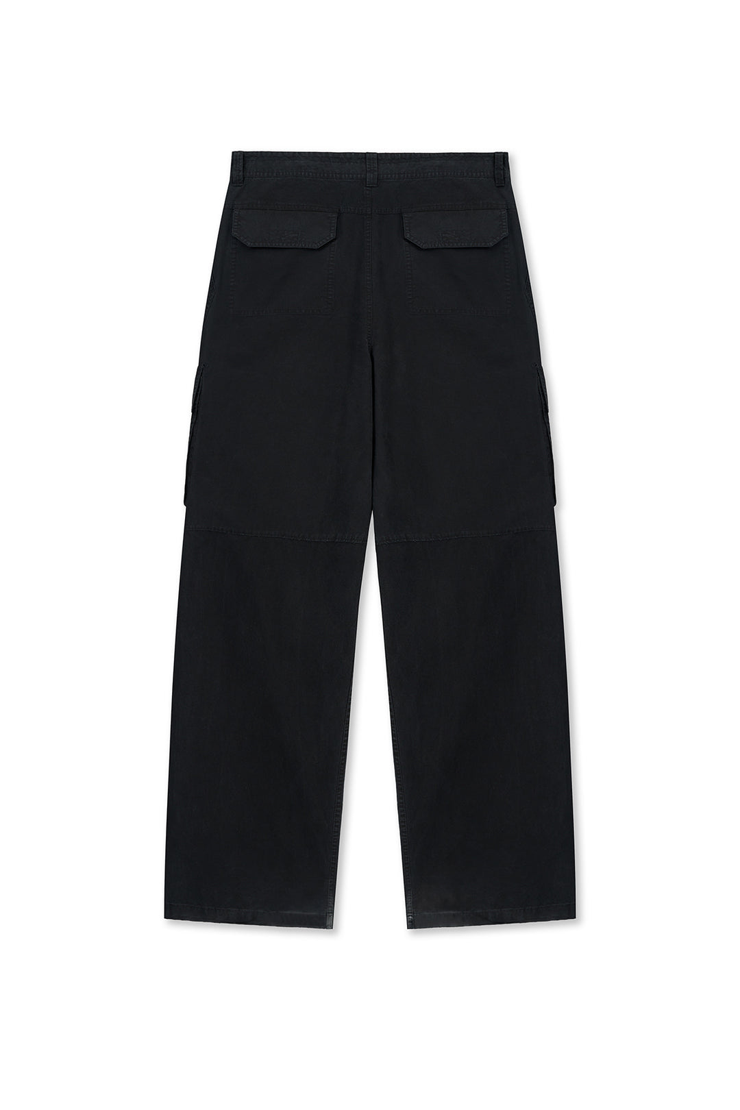 Matin Kim Multi Pocket Utility Wide Pants — Black