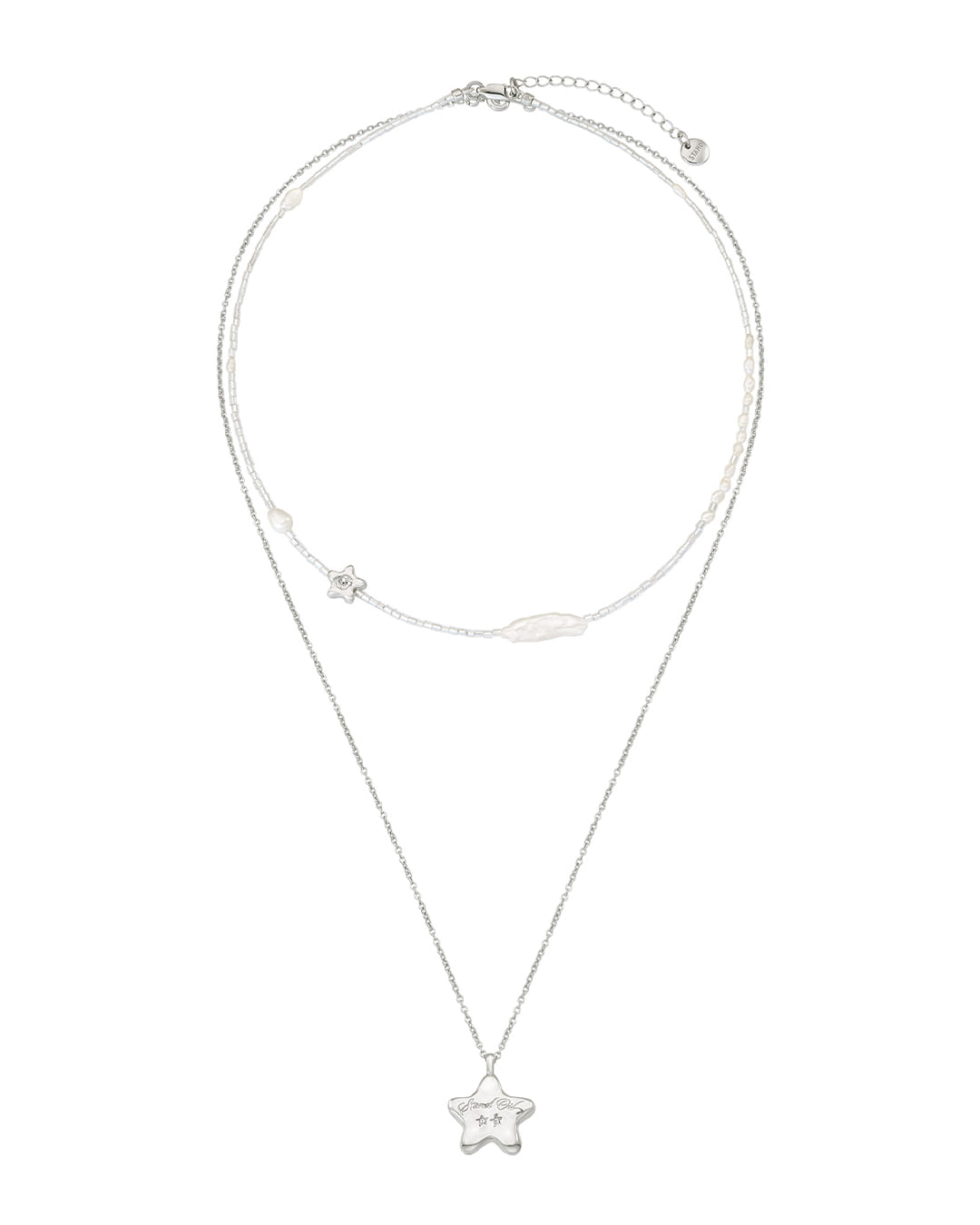 Stand Oil Etoile Necklace Set — Silver