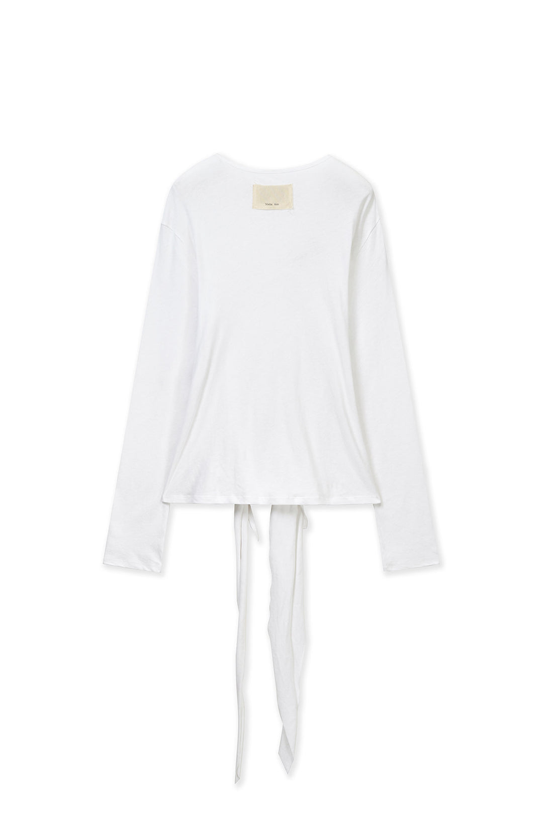 Matin Kim Tied Drapery Top — White
