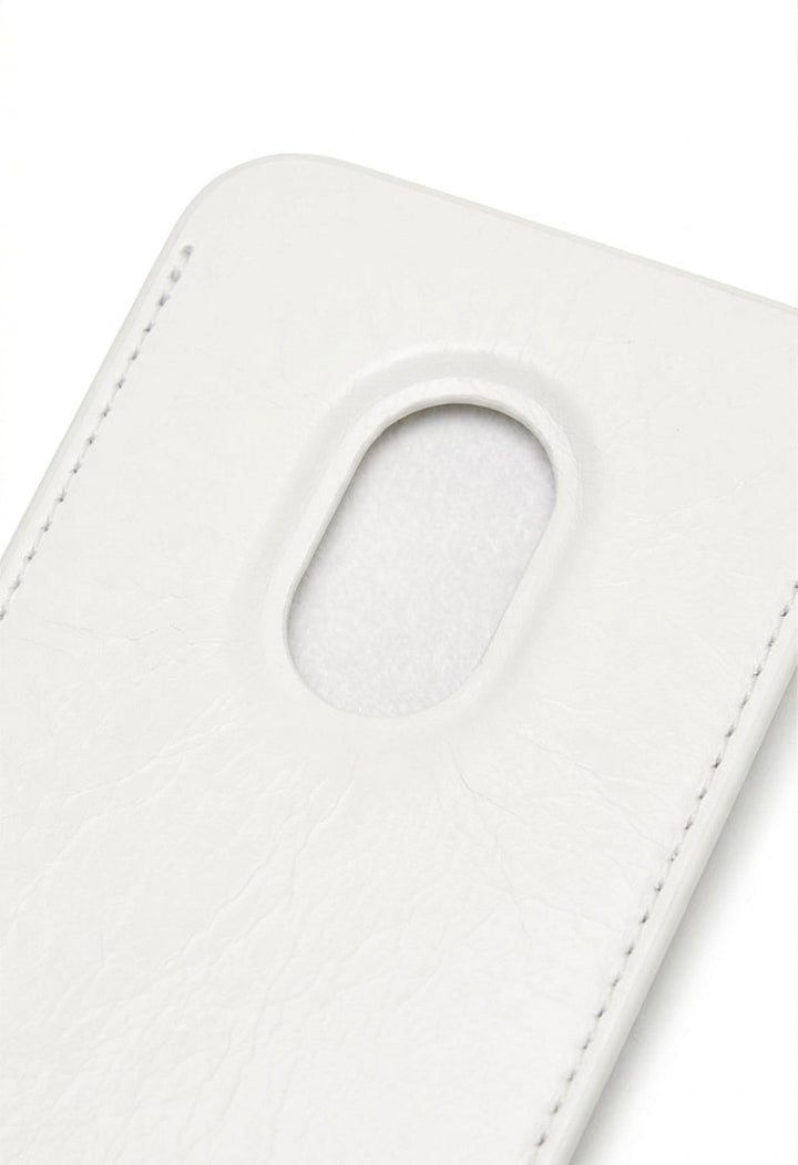 Matin Kim Magnetic Card Wallet — Ivory