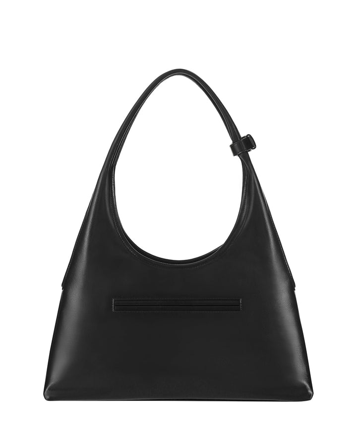 Stand Oil Ringo Bag Mini — Reversible Canvas &amp; Leather — Black