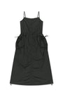 Matin Kim Strap Detail Sleeveless Utility Dress — Charcoal