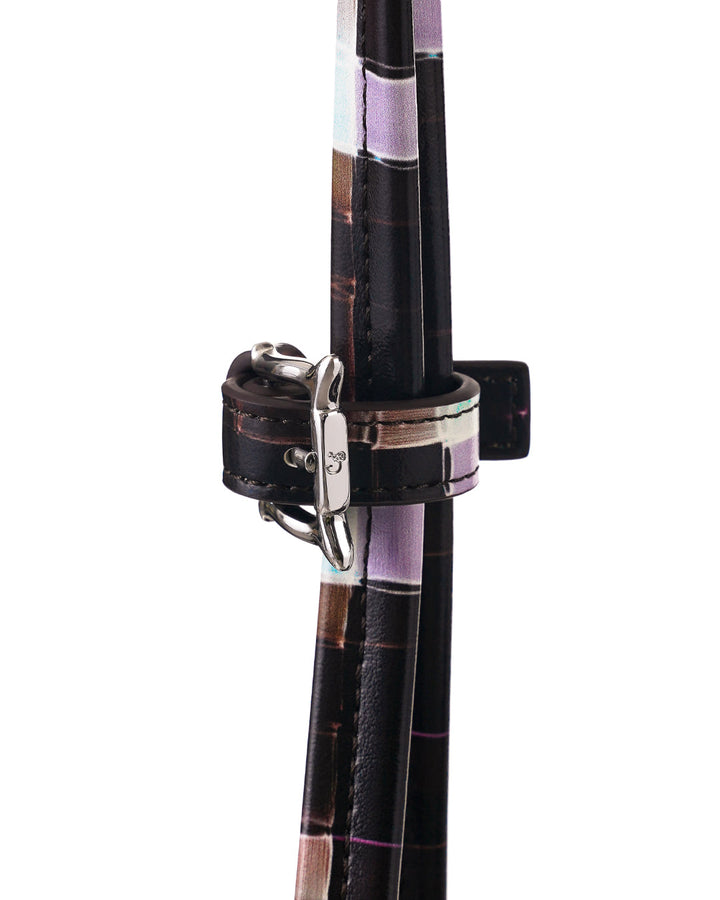 Stand Oil Plaid Baguette Bag — Chocolate Painted Plaid