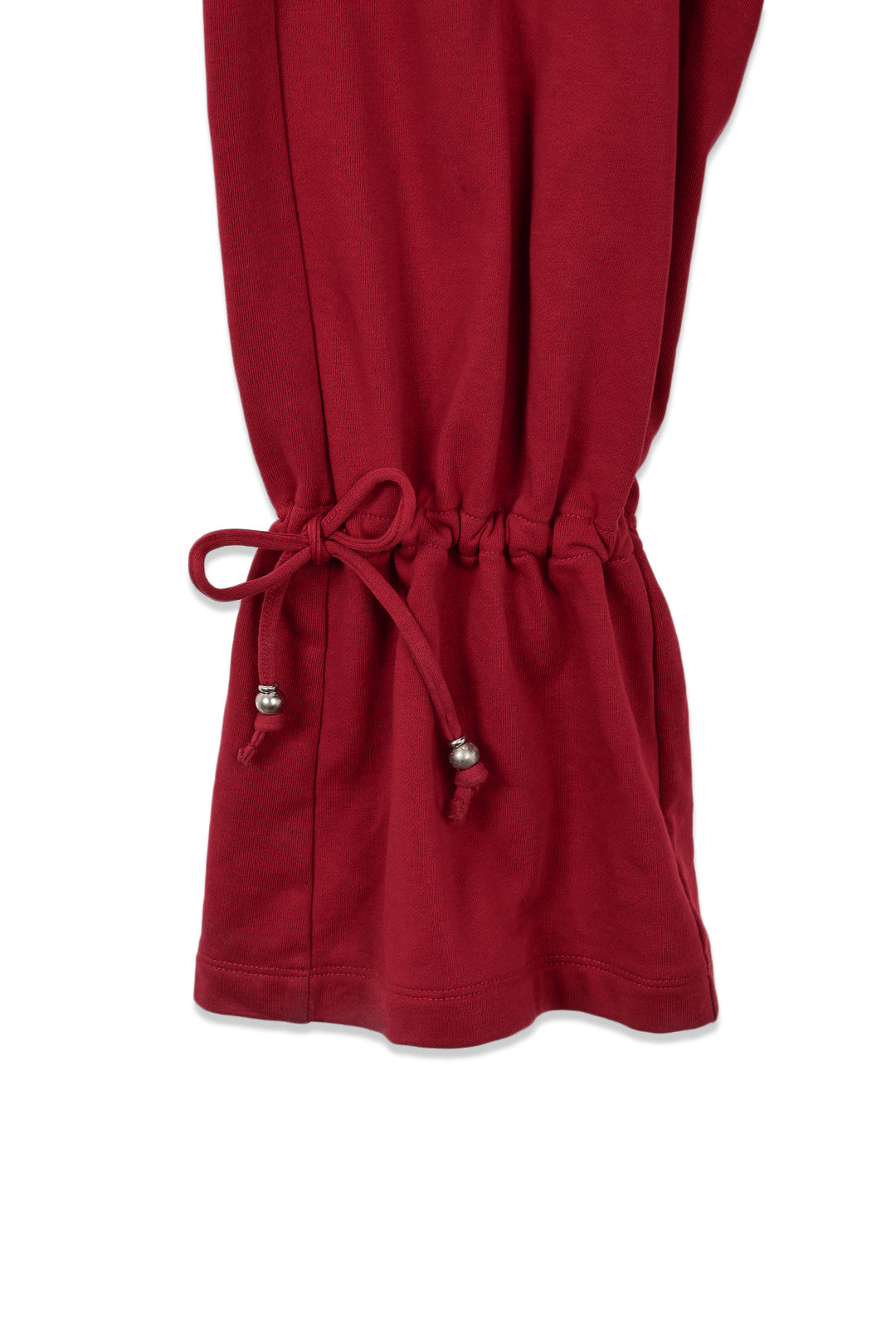 Matin Kim String Detail Sweatpants — Red