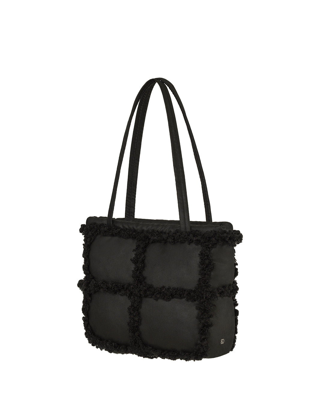 Stand Oil Bubble Bag Mini — Fur Black
