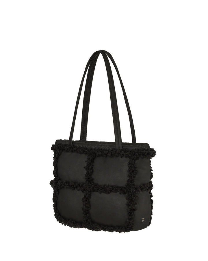 Stand Oil Bubble Bag Mini — Fur Black