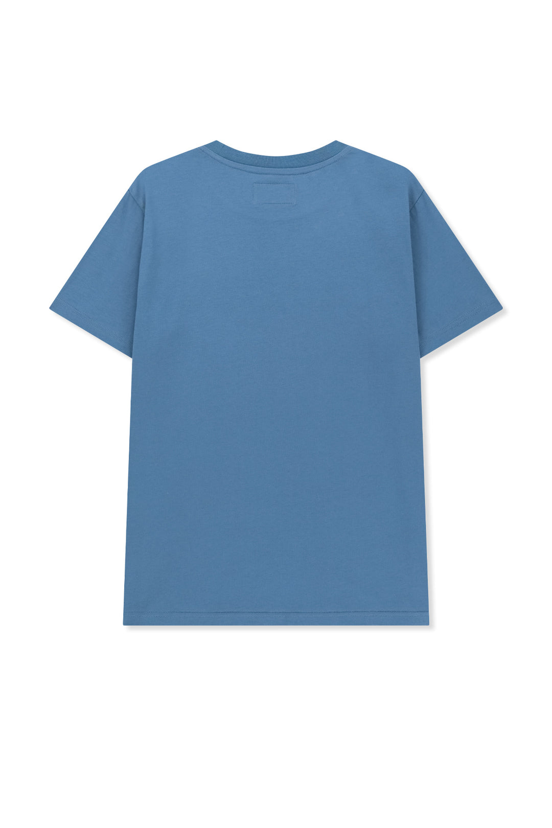 Matin Kim Applique Felt Logo Top — Blue
