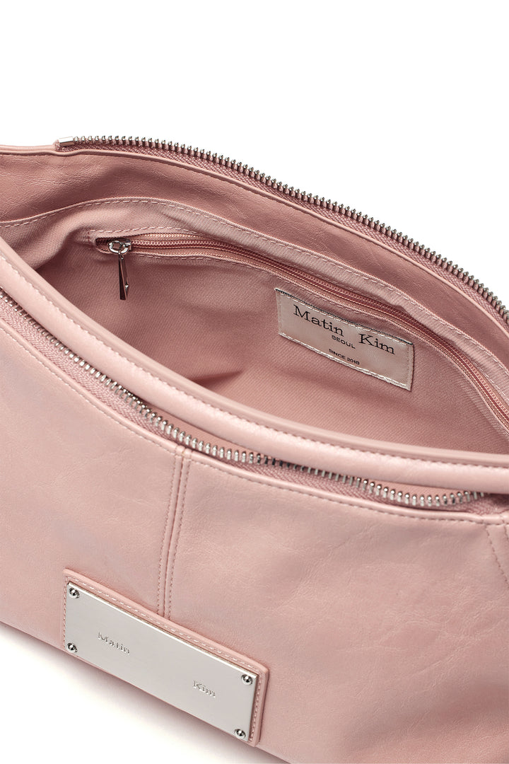Matin Kim Side Zipper Two Way Bag — Pink