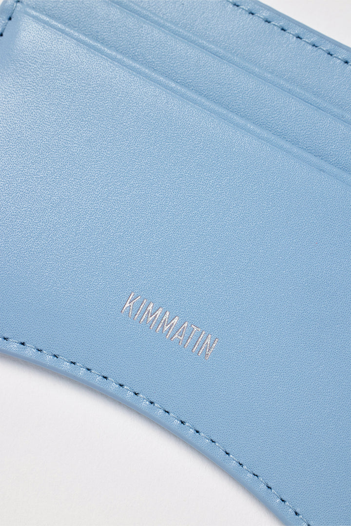 KIMMATIN Arch Shape Card Wallet — Blue