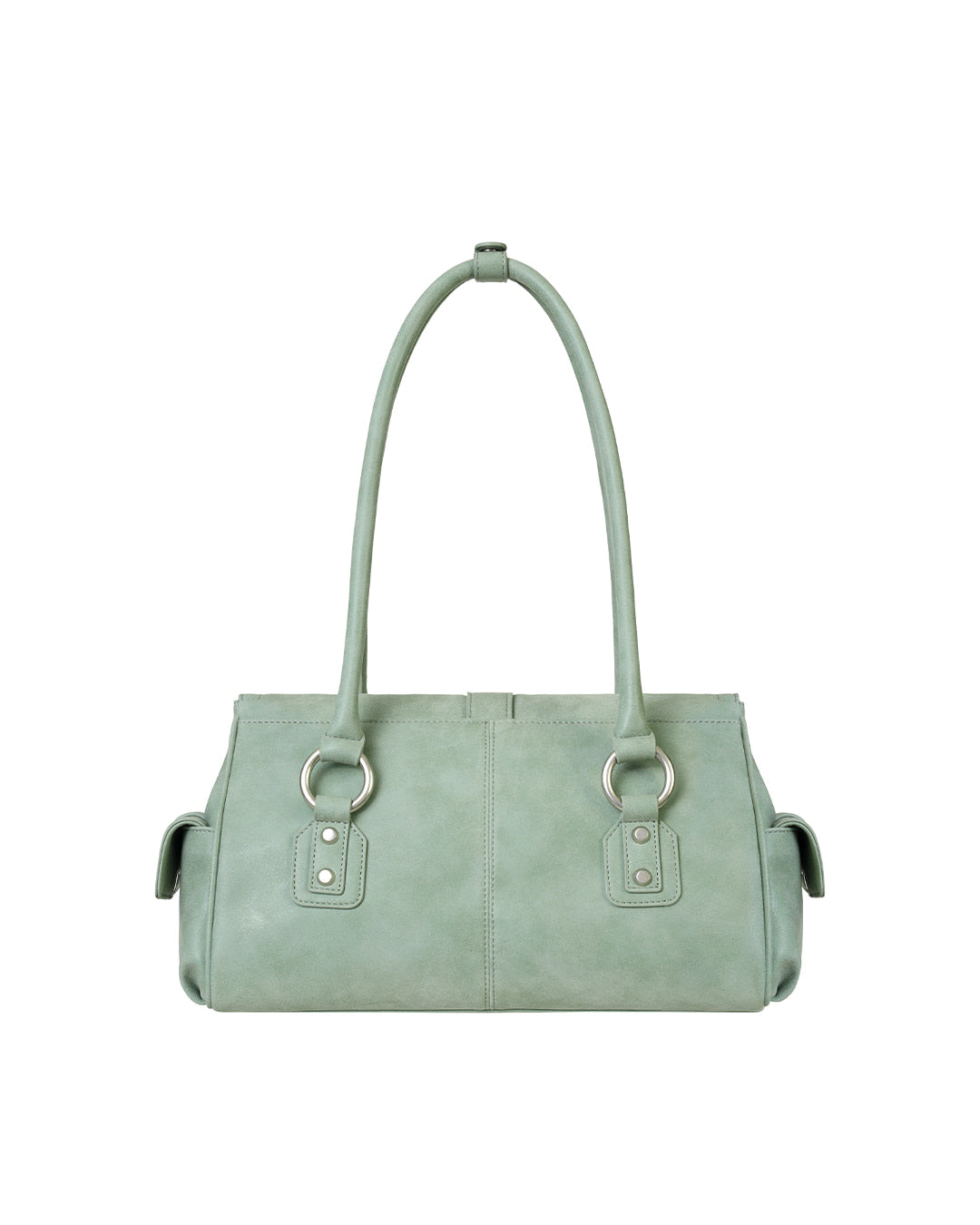 Stand Oil Beni Bag — Vintage Nubuck Crossbody — Mint