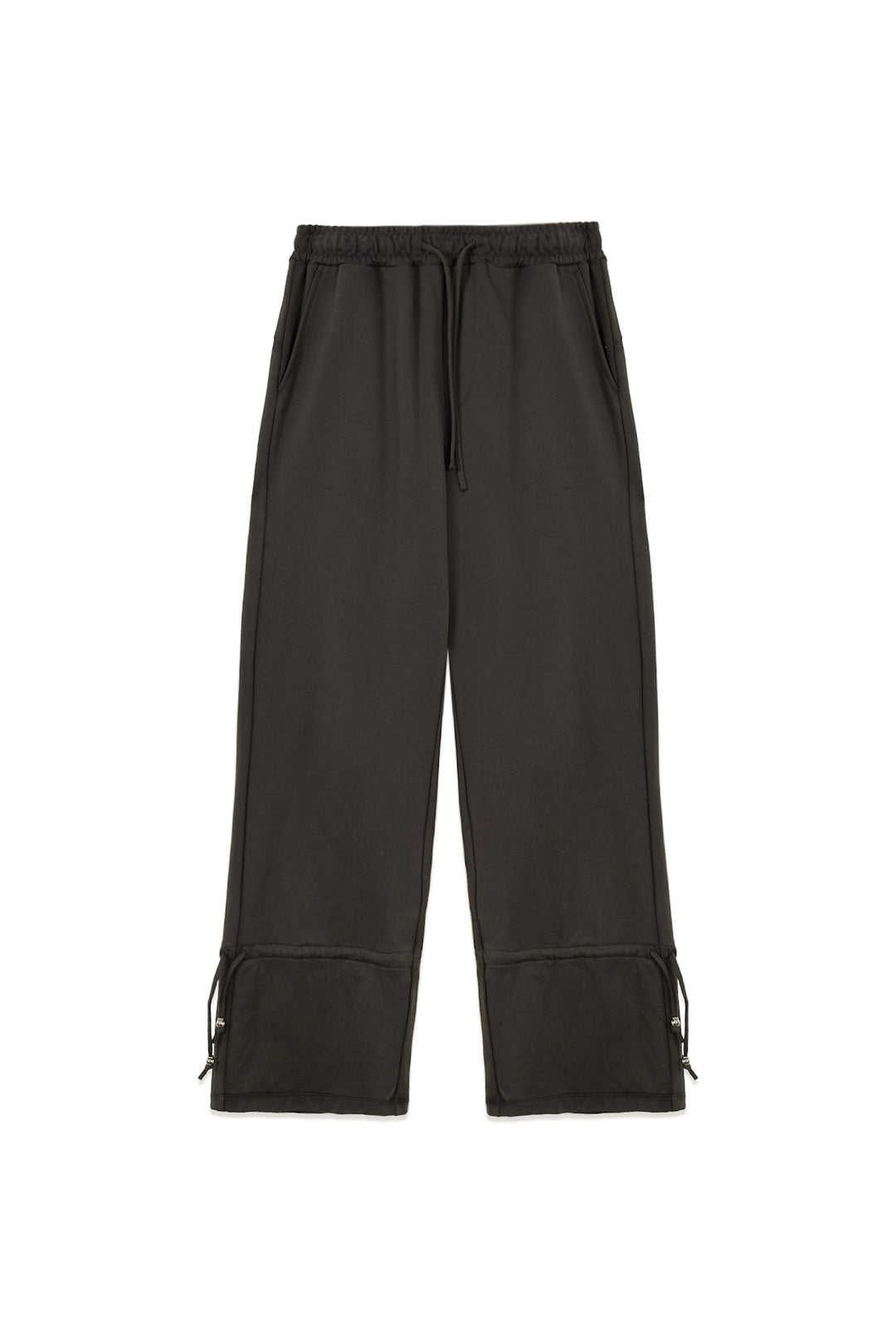 Matin Kim String Detail Sweatpants — Charcoal