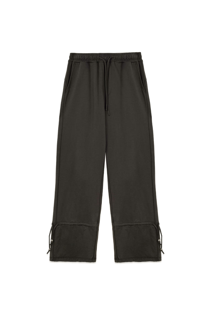 Matin Kim String Detail Sweatpants — Charcoal