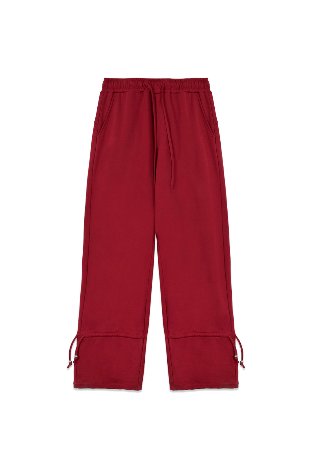 Matin Kim String Detail Sweatpants — Red
