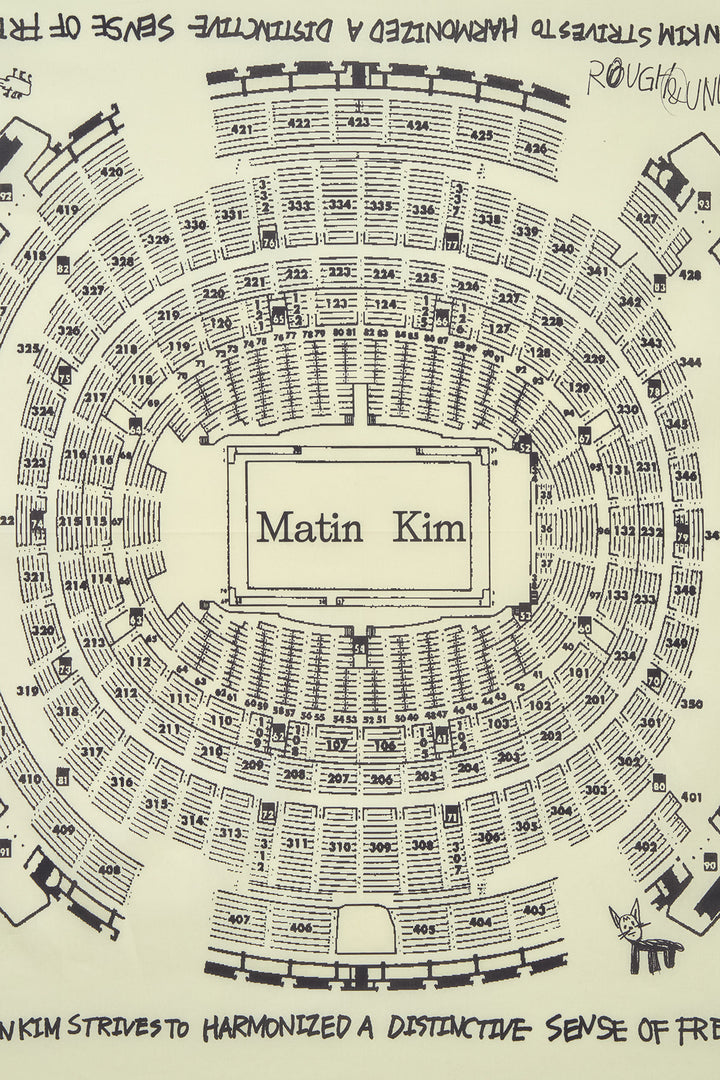 Matin Kim Logo Festa Bandana — Beige
