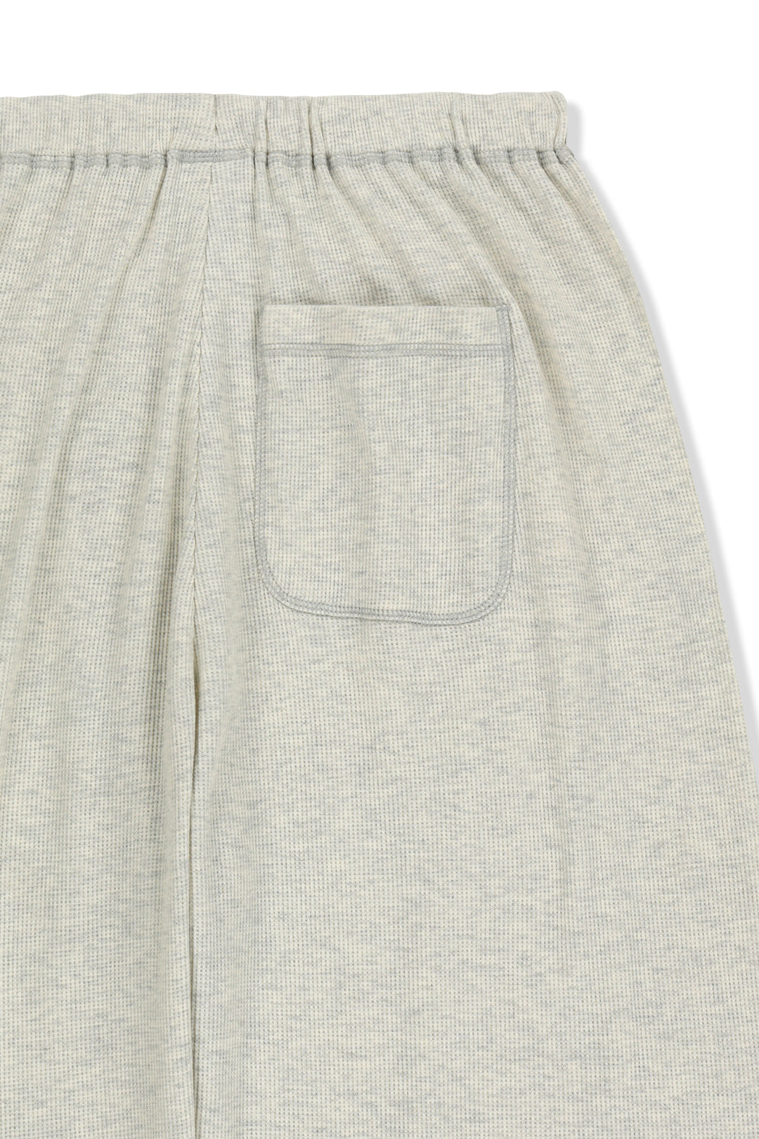 Matin Kim Sketch Graffiti Waffle Pants Light — Beige