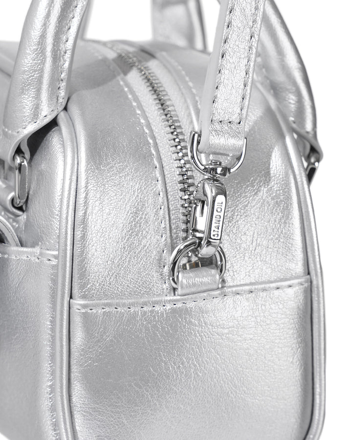 Stand Oil Chubby Bag Tiny — Silver