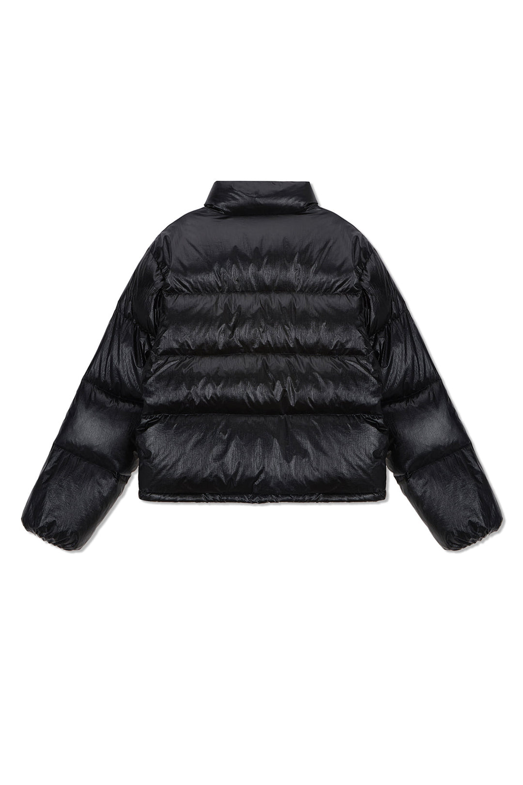 Matin Kim Small Logo Volume Down Jumper — Black