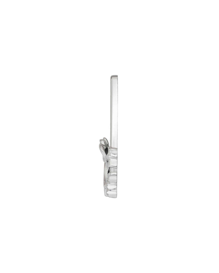 Stand Oil Bow Card Holder — MagSafe — Silver