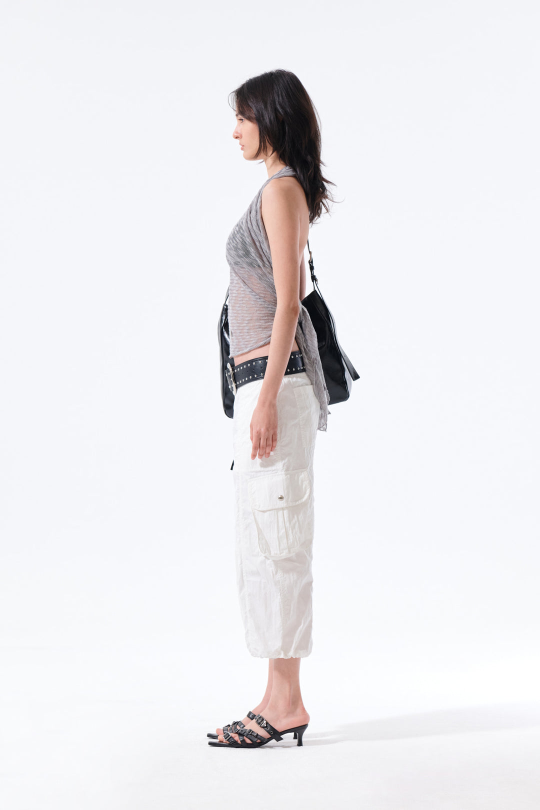 Matin Kim Transformable Cover Up Scarf — Gray