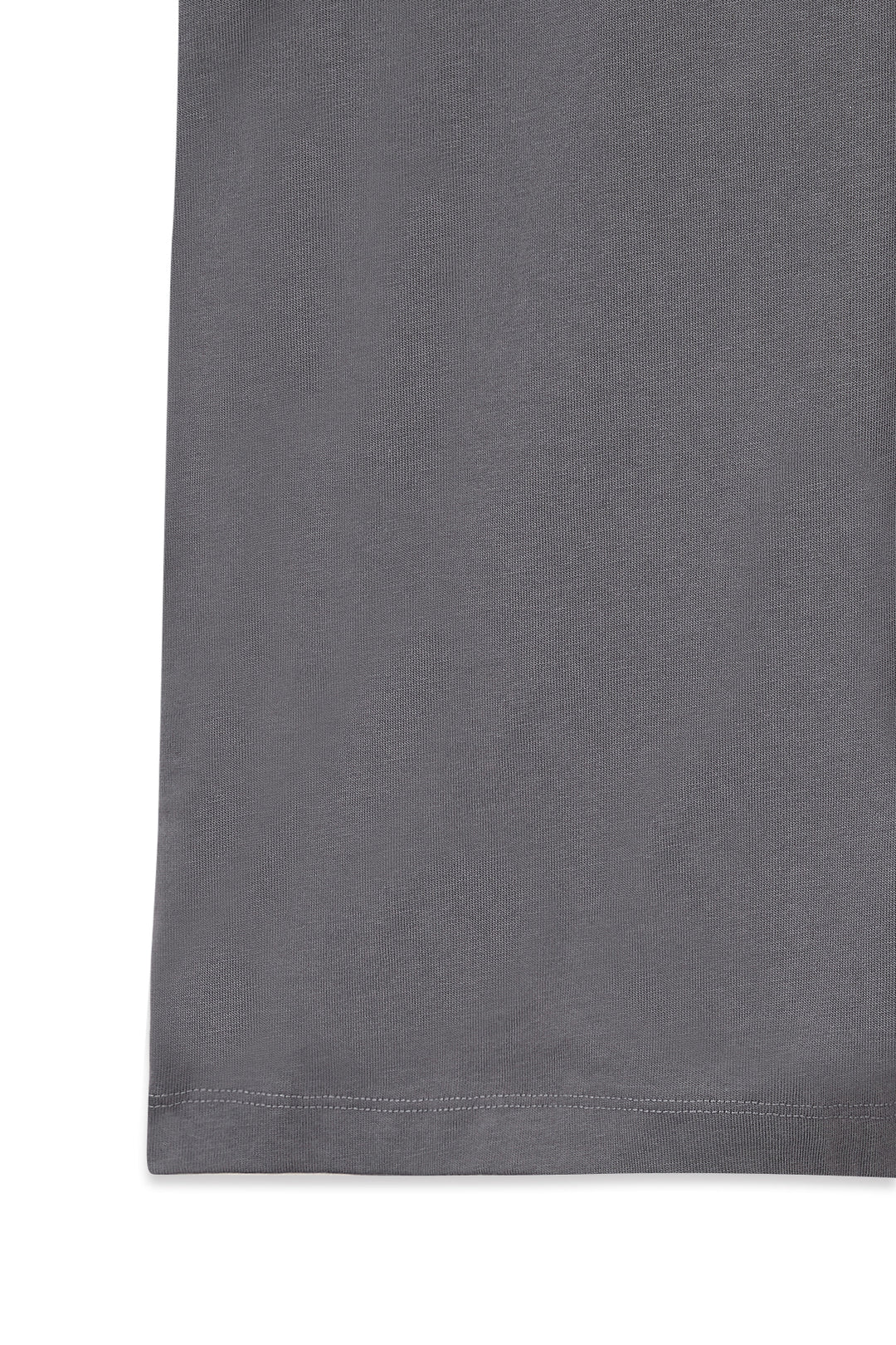 Matin Kim Vintage Logo Graphic Top — Charcoal