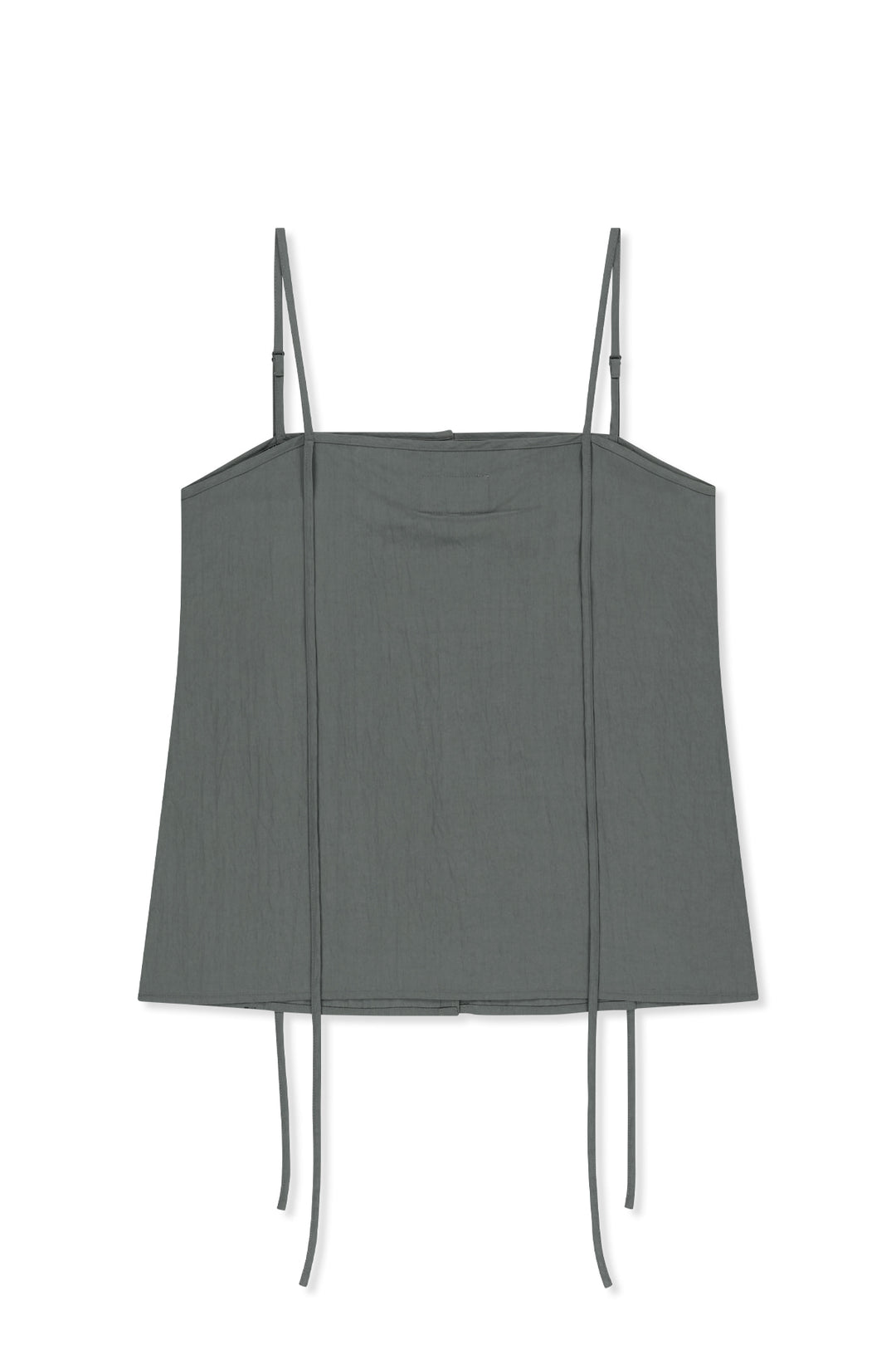 Matin Kim Button Sleeveless Blouse — Gray