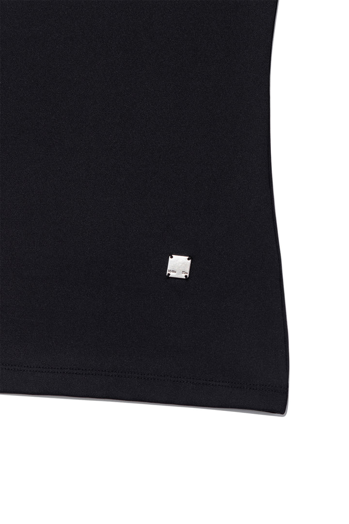 Matin Kim String Halter Neck Tank — Black