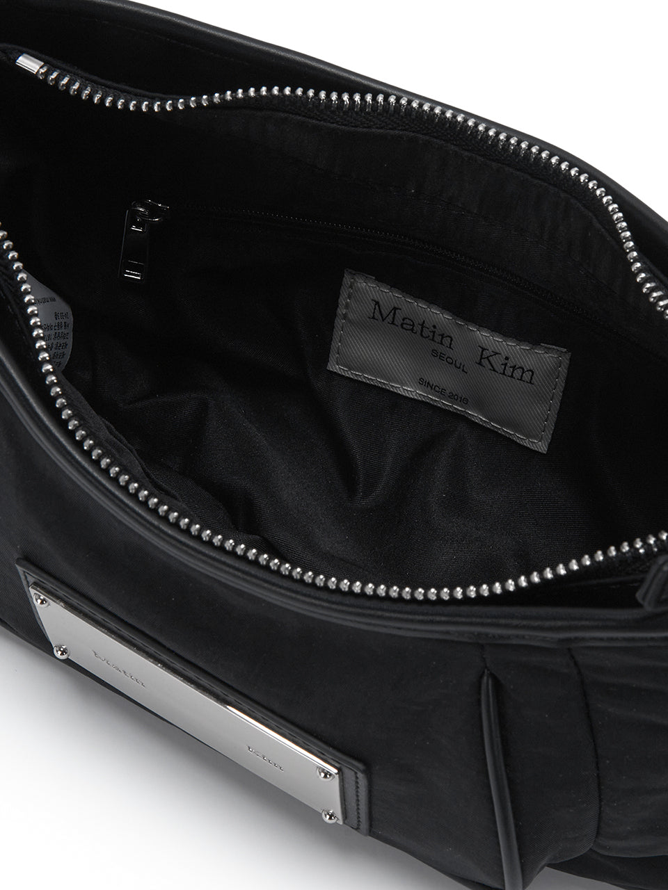 Matin Kim Madeleine Round Bag — Black