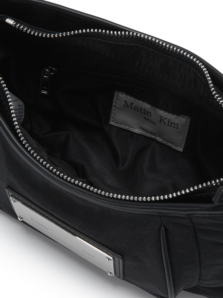 Matin Kim Madeleine Round Bag — Black