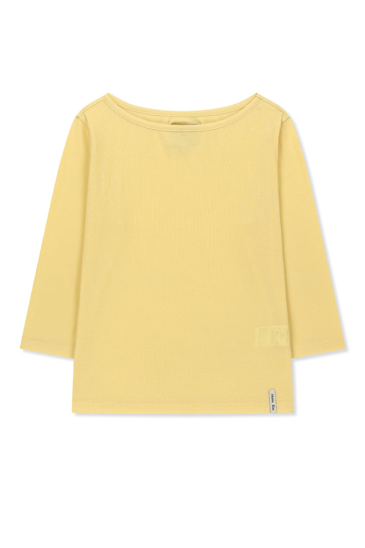Matin Kim 3/4 Sleeve Layered Tank Top — Yellow