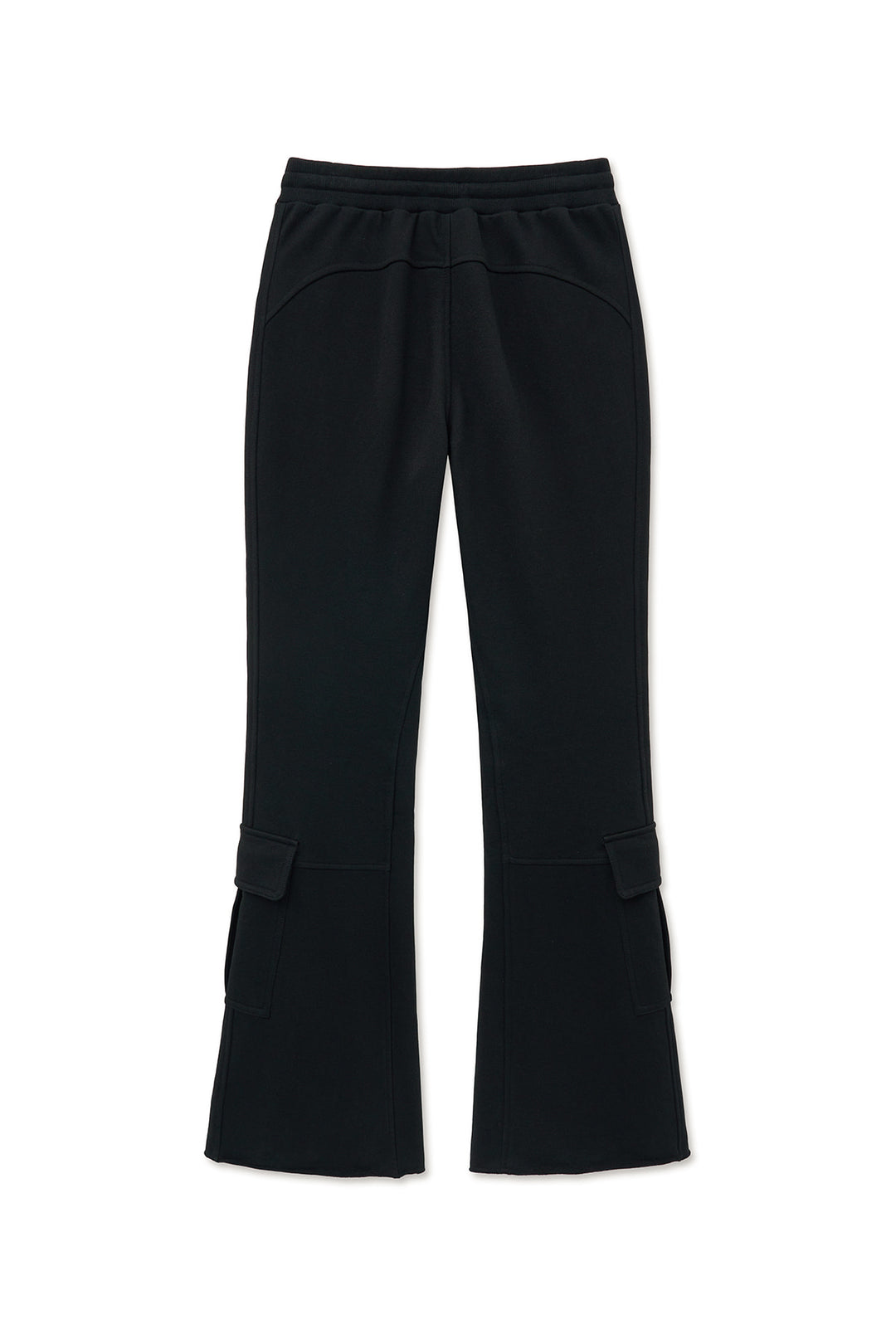Matin Kim Boots Cut Slim Cargo Sweatpants — Black