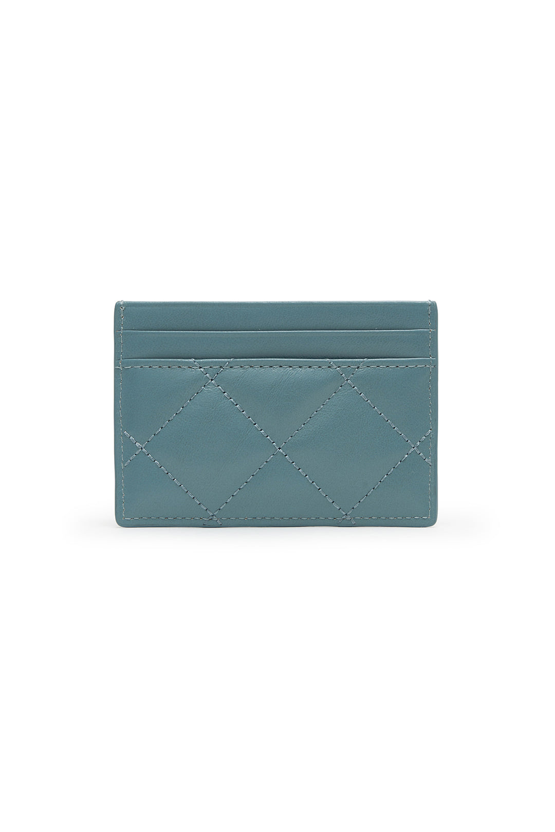 Matin Kim Puff Quilt Card Wallet — Blue