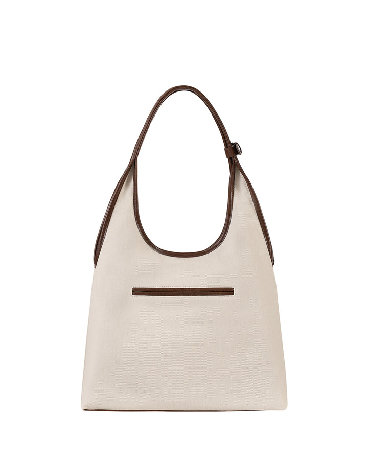 Stand Oil Ringo Bag — Reversible Canvas Crossbody — Canvas Brown