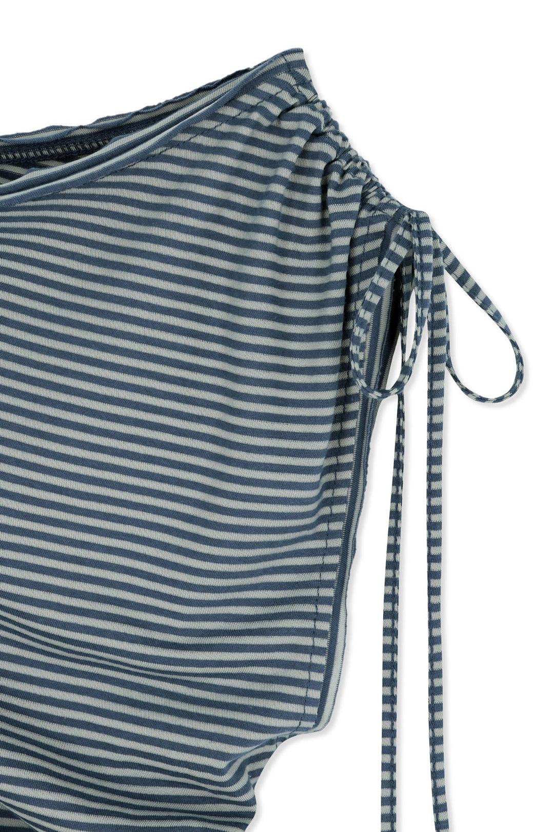 Matin Kim Draped Asymmetric Sleeveless Top — Blue