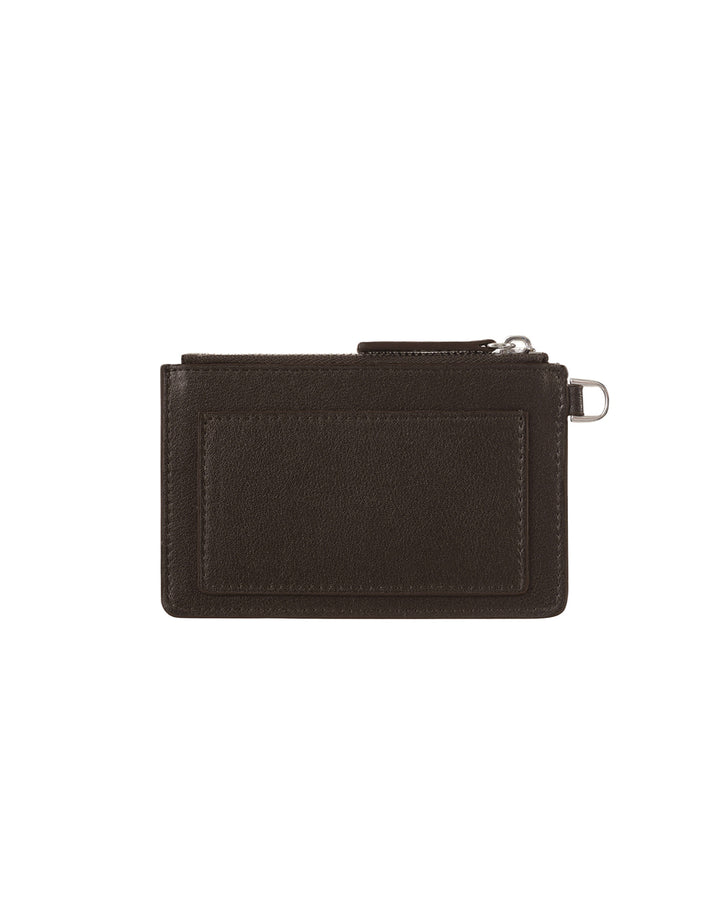 Stand Oil Chubby Zipper Wallet — Maroon