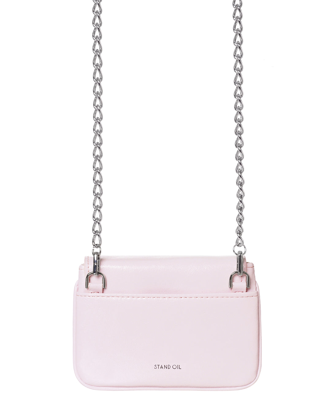 Stand Oil Ditto Wallet — Glossy Card Case — Baby pink
