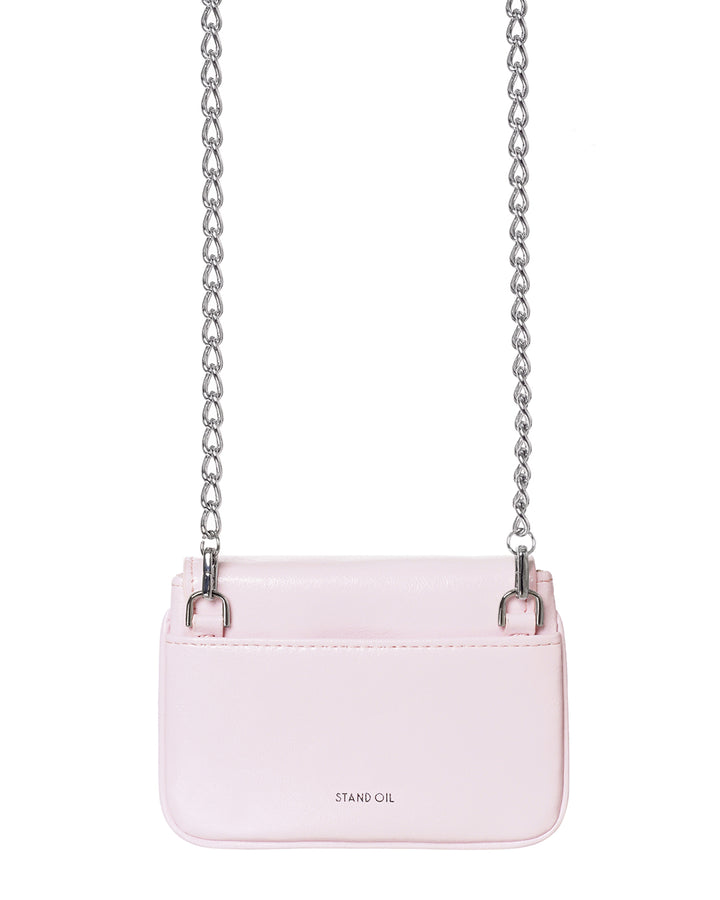 Stand Oil Ditto Wallet — Glossy Card Case — Baby pink
