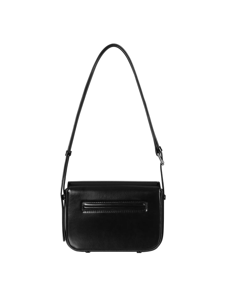 Stand Oil Riddle Bag — Minimal Crossbody — Black