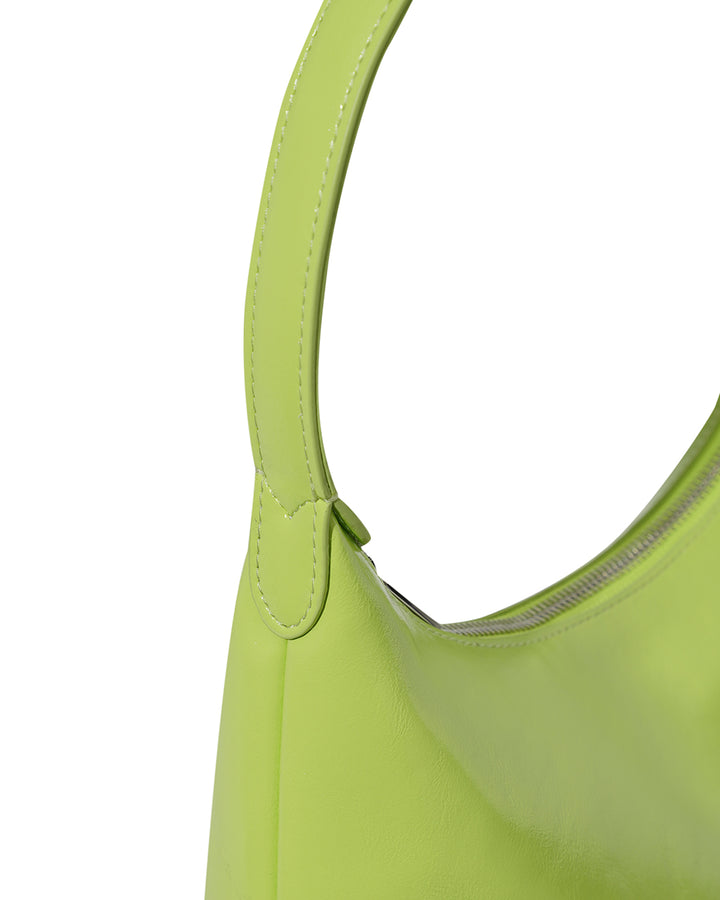 Stand Oil Plump Bag — Triangle Shoulder — Lime