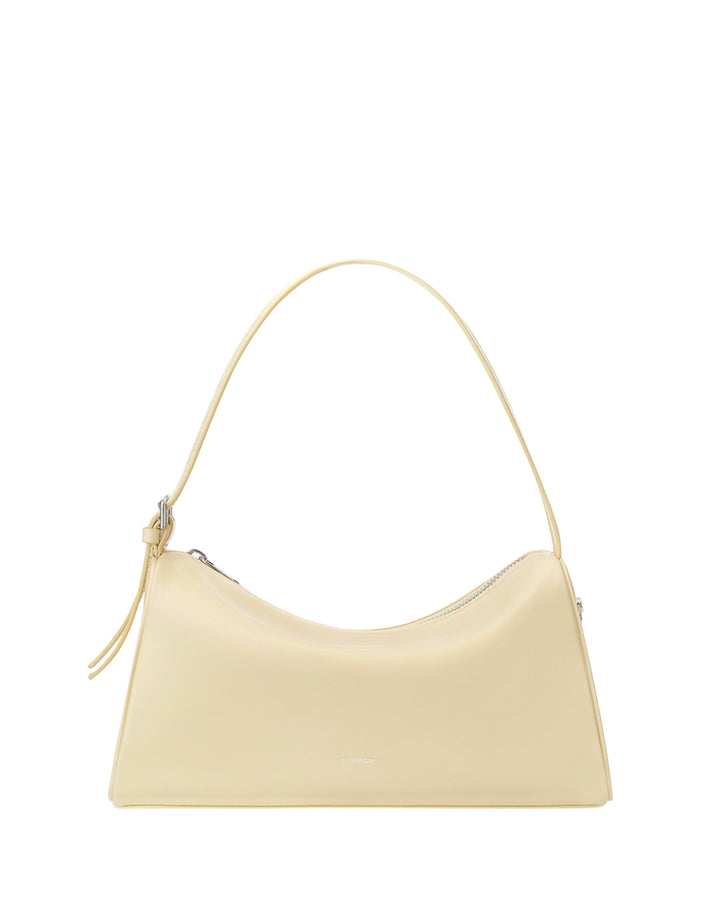 Stand Oil Melly Bag — Glossy Wrinkle Leather — Butter