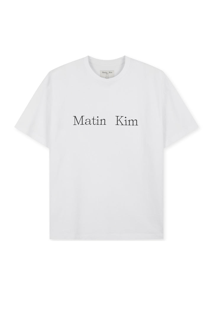 Matin Kim Logo Top — Black