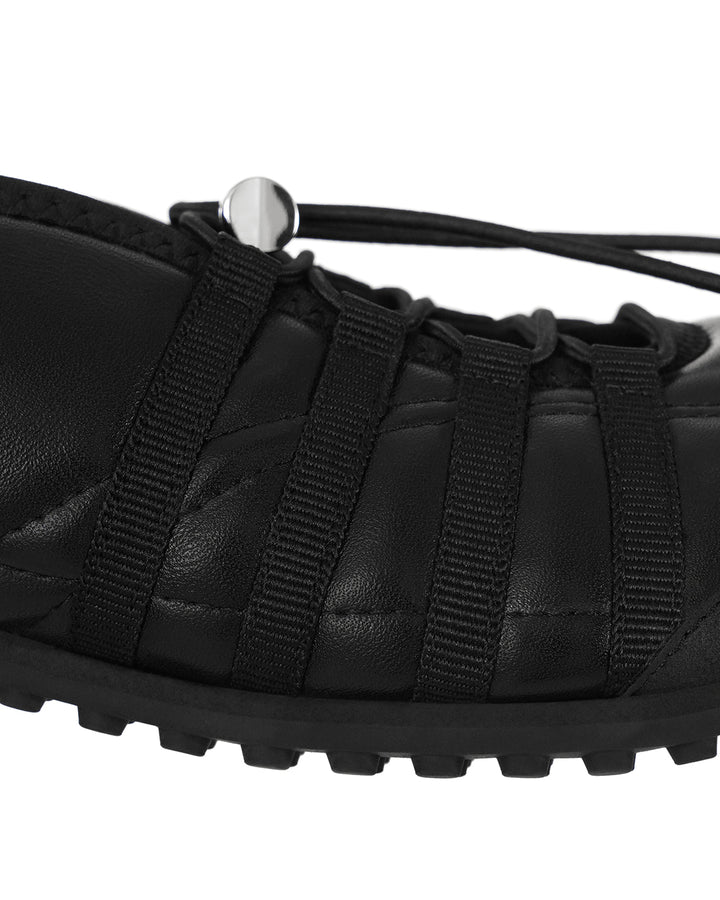 Stand Oil Tie Mary Jane Sneaker — Black