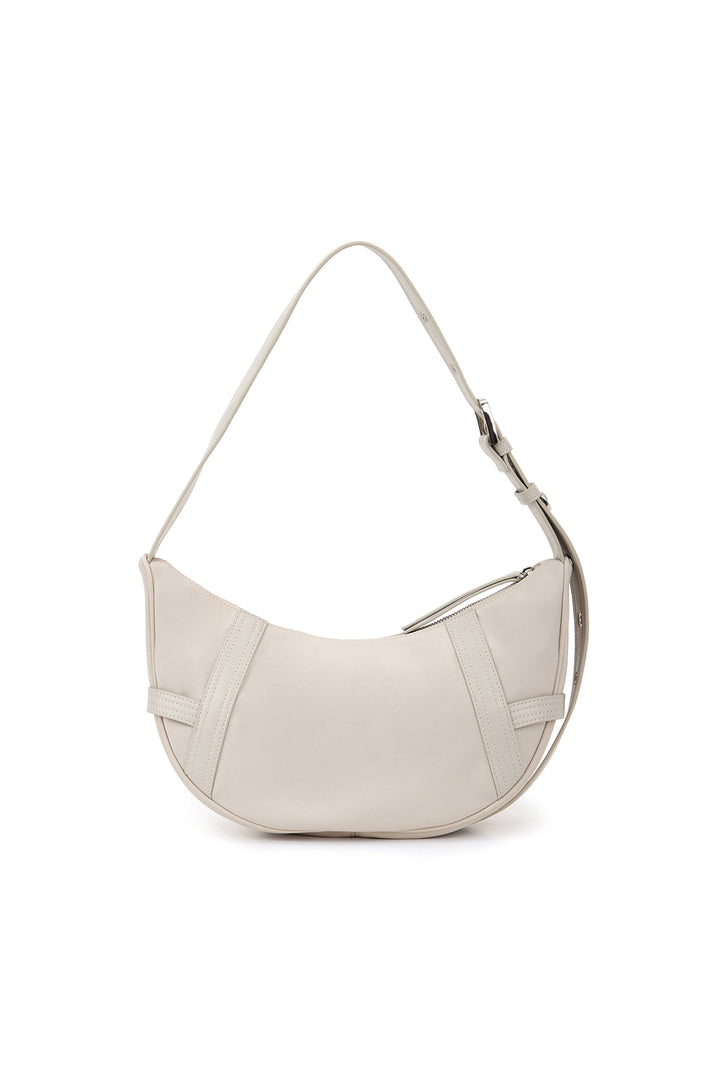 Matin Kim Fabric Arc Hobo Bag — Light Grey