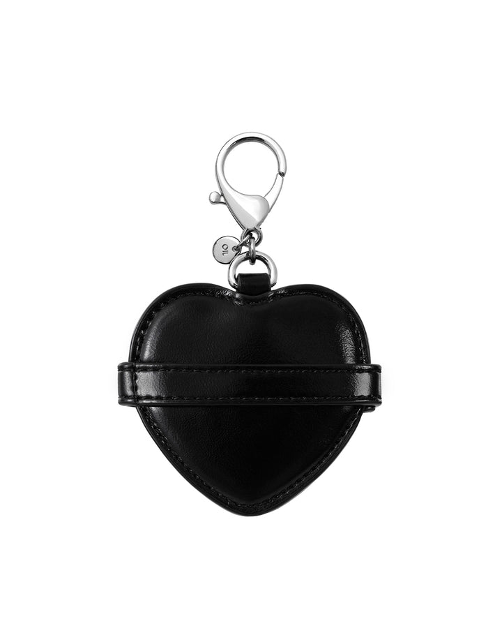 Stand Oil Belted Mirror Keyring — Black