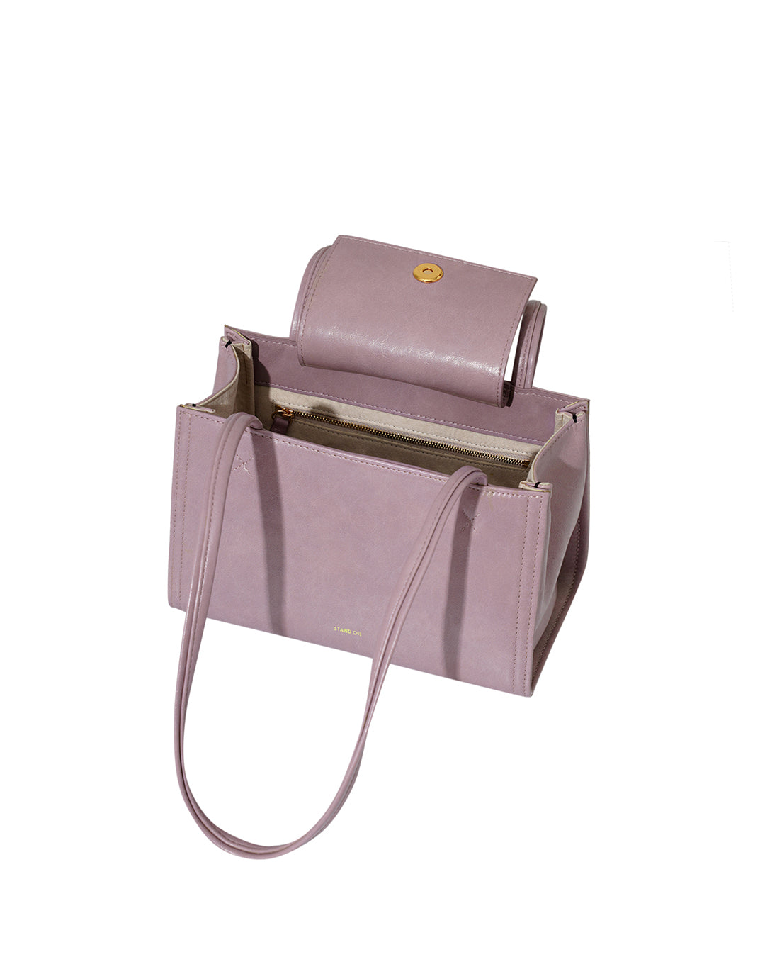 Stand Oil Oblong Tiny Shoulder Bag — Lavender