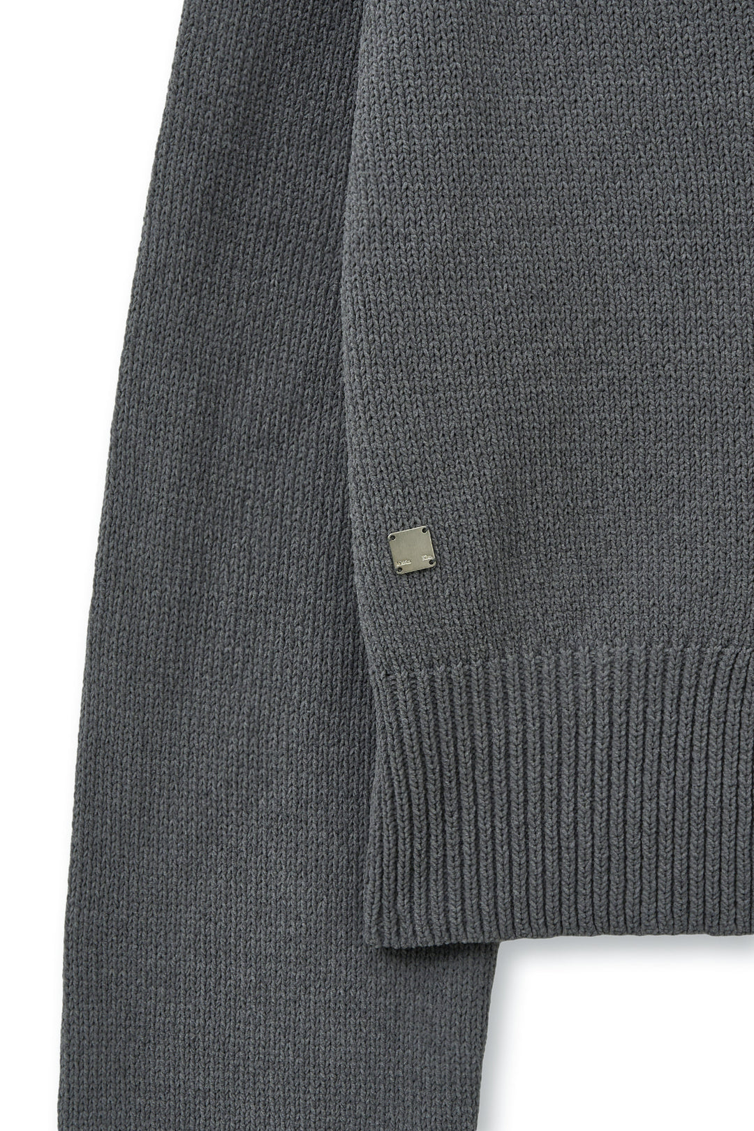 Matin Kim Hook Point Two Way Cross Cardigan — Gray