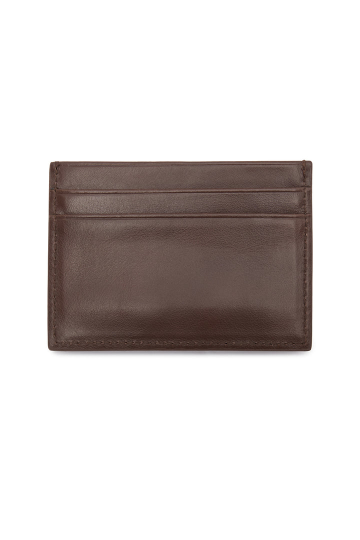 Matin Kim Vintage Card Wallet — Brown