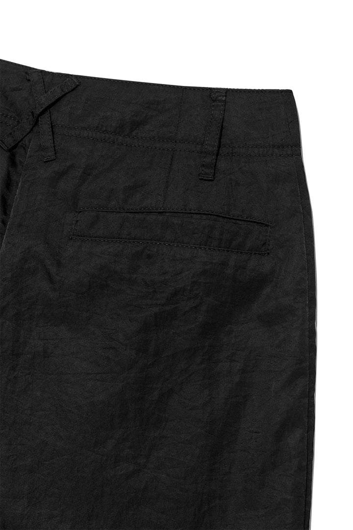 Matin Kim Zipper Detail Nylon Pants — Black