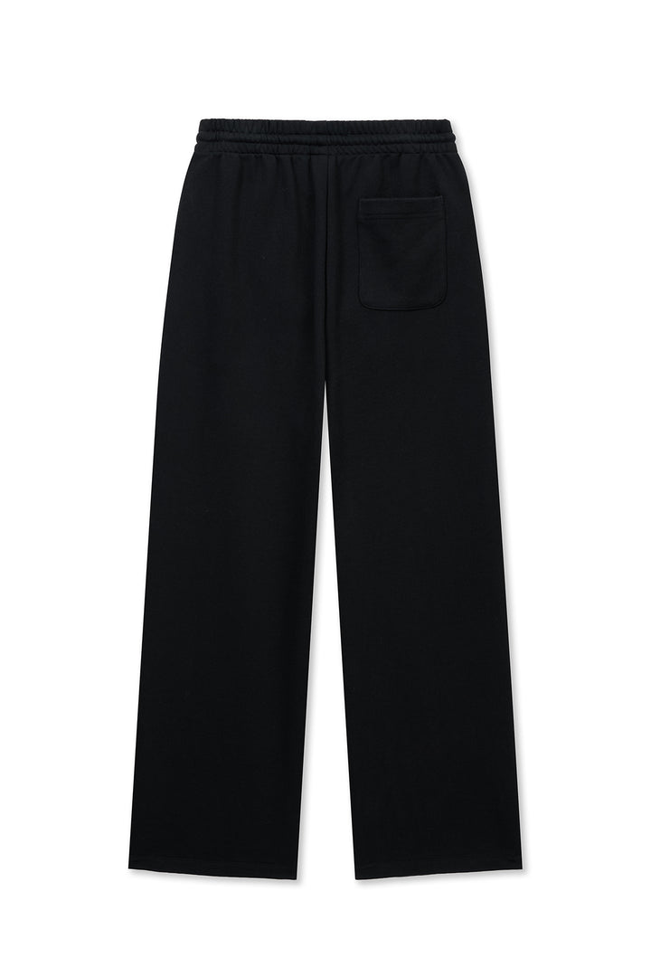 Matin Kim Essential Logo Sweatpants — Black